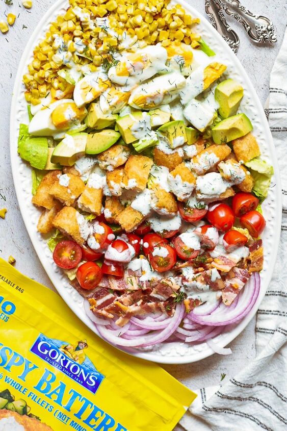 Best Fish Fillet Cobb Salad recipe