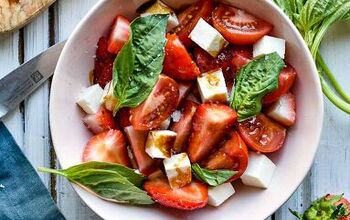 Summertime Strawberry Caprese Salad