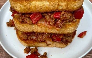 Homemade Sloppy Joes on Texas Toast - Happy Honey Kitchen