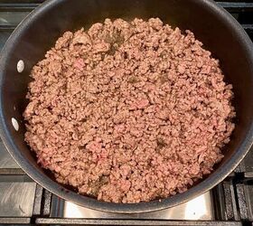 homemade sloppy joes on texas toast happy honey kitchen, Step 1 brown ground meat
