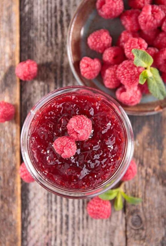 Low Sugar Raspberry Jam Recipe | Foodtalk