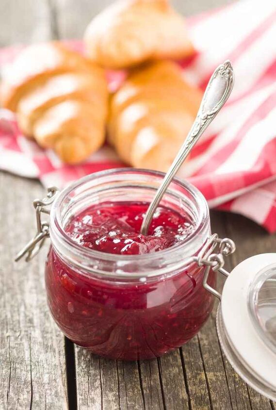 low sugar raspberry jam recipe