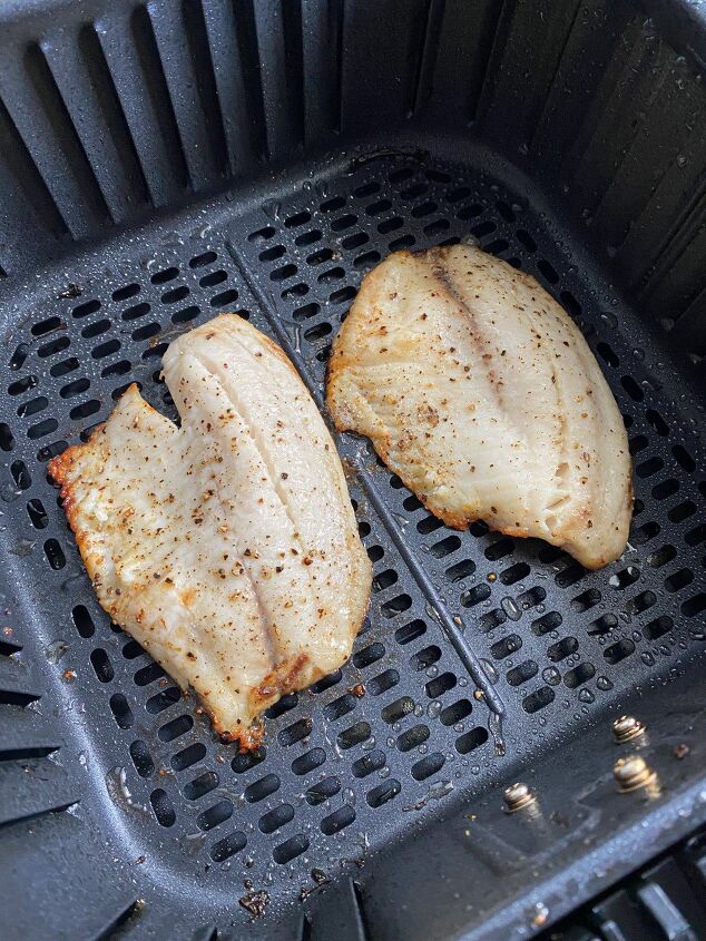 easy frozen tilapia air fryer recipe happy honey kitchen