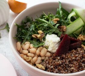 Quinoa and Arugula Salad With Pickled Beets & Blood Orange Vinaigrette