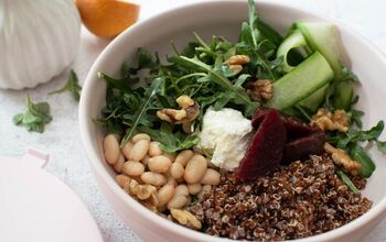 Quinoa and Arugula Salad With Pickled Beets & Blood Orange Vinaigrette