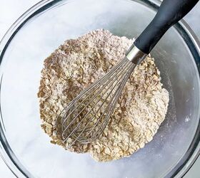 banana blueberry oatmeal muffins, Whisk the dry ingredients