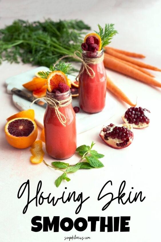 glowing skin smoothie for clear skin