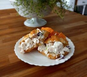 Sweet and Savory Chicken Salad on Croissant