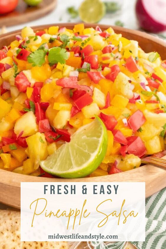 fresh and easy pineapple salsa