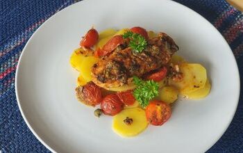 Baked Fish With Potatoes (Mediterranean Style)