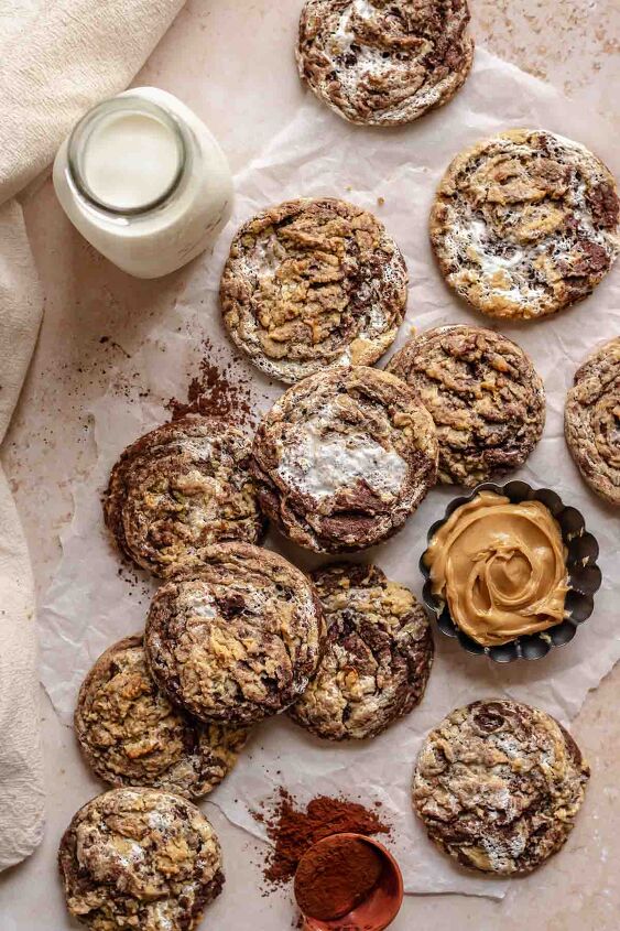 peanut butter marshmallow and chocolate cookies