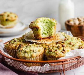 bakery style pistachio muffins
