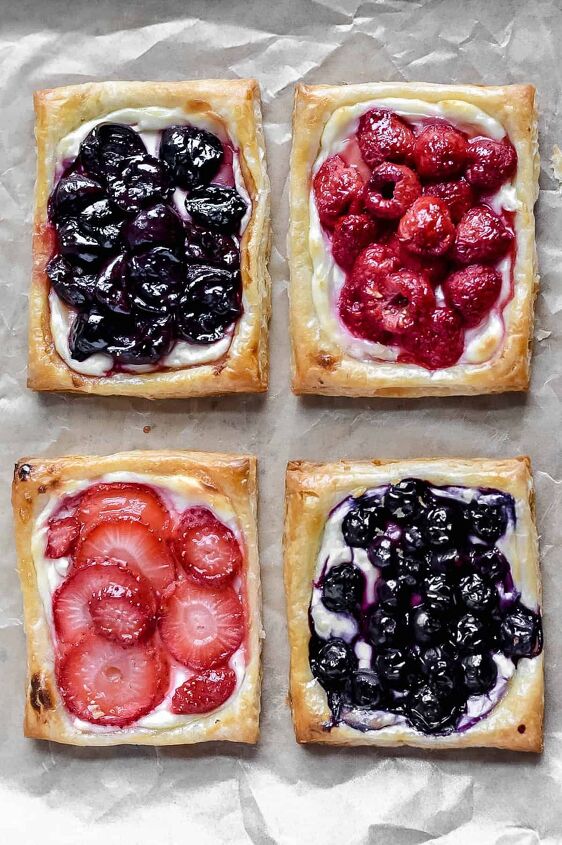 fruit cream cheese puff pastry danish