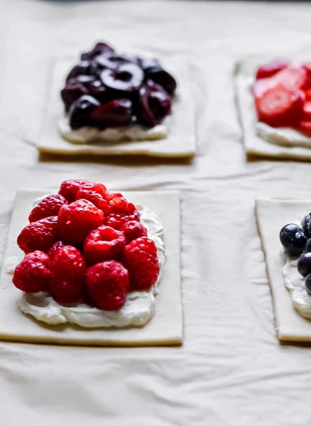 fruit cream cheese puff pastry danish