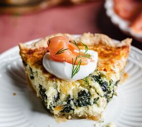 Hands down the BEST spinach quiche recipe we've ever come across