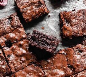 This simple recipe for black forest brownies has melt-in-your mouth cherry flavor in every bite