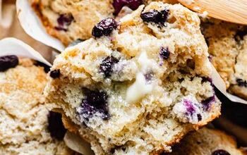 Easy Jumbo Blueberry Muffins (Bakery Style)