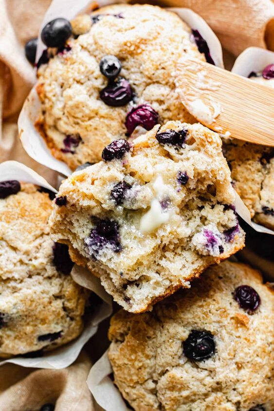 easy jumbo blueberry muffins bakery style