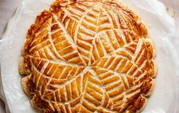 Galette Des Rois (French King Cake) With Rough Puff Pastry