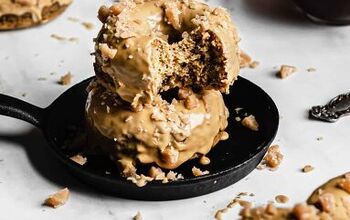 Coffee Toffee Baked Donuts