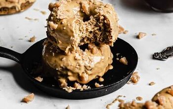 Coffee Toffee Baked Donuts