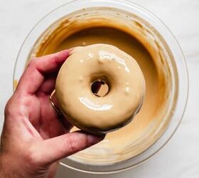 coffee toffee baked donuts