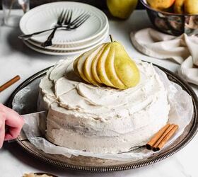 Pear Spice Cake With Brown Butter Frosting