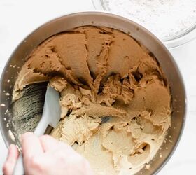 pear spice cake with brown butter frosting