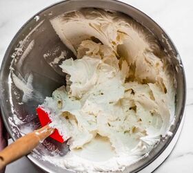 pear spice cake with brown butter frosting