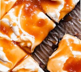 Chocolate Snack Cake (with Salted Caramel Frosting)