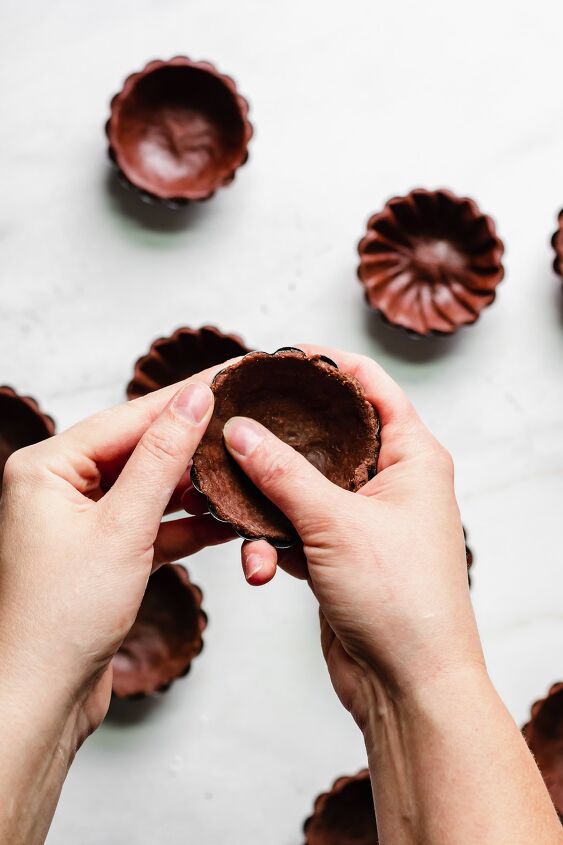 chocolate peppermint pie mini