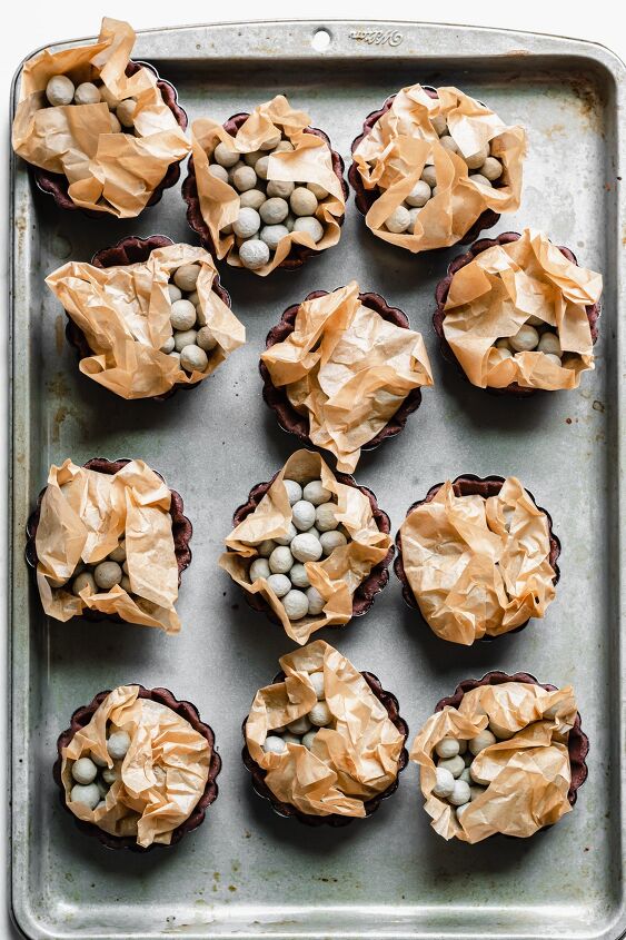 chocolate peppermint pie mini