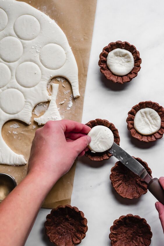 chocolate peppermint pie mini