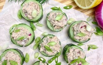 Cucumber Tuna Bites