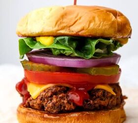 Seitan Burger (Best Veggie Burger Ever)