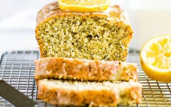 Lemon Poppy Seed Loaf Cake With Lemon Glaze