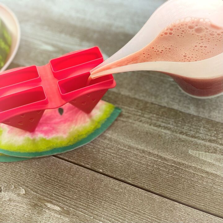 watermelon tea popsicles
