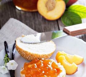 Peach Vanilla Bean Jam (Low Sugar)