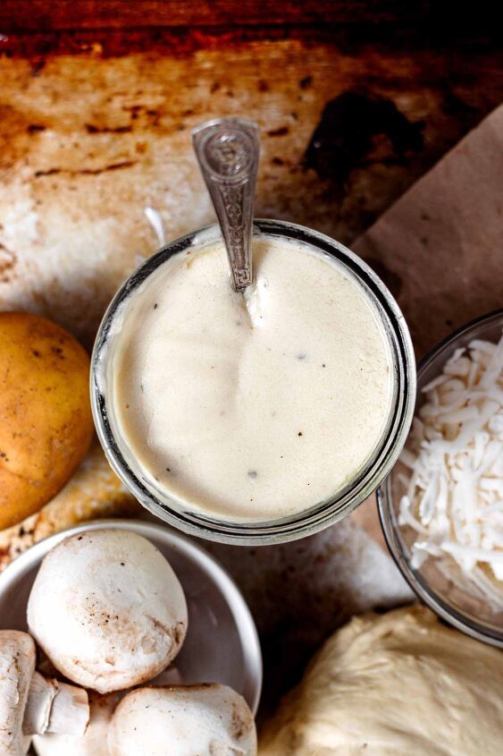 vegan oat milk bchamel white sauce