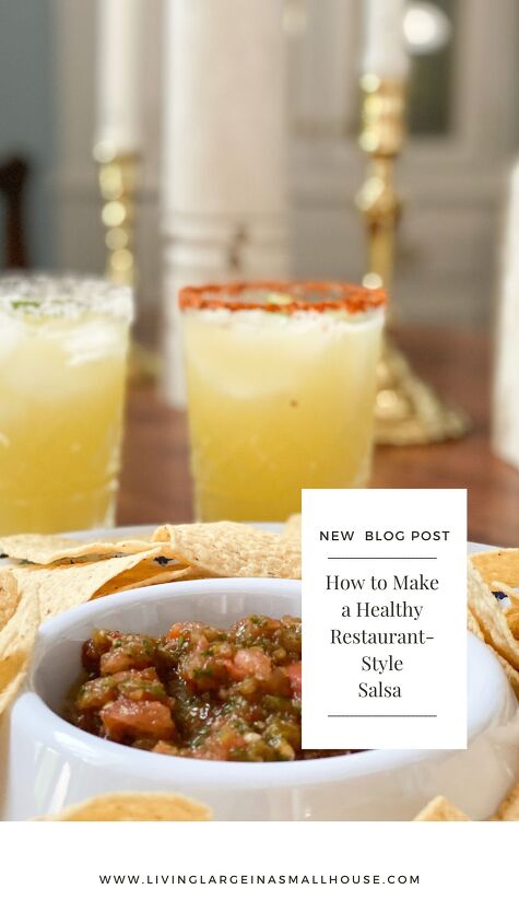 how to make a healthy restaurant style salsa
