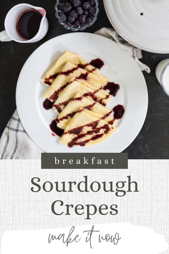 the best sourdough crepes recipe