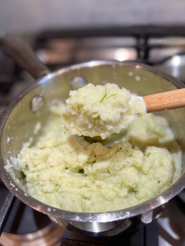 mashed cauliflower with chives jersey girl knows best