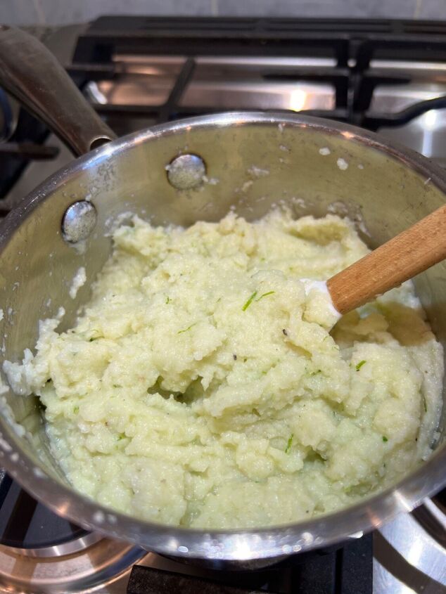 mashed cauliflower with chives jersey girl knows best