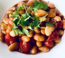 Butter Bean, Cherry Tomato and Red Wine Stew