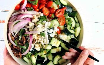 Easy Greek Cucumber Salad