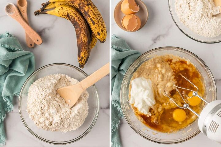 easy almond butter banana bread recipe