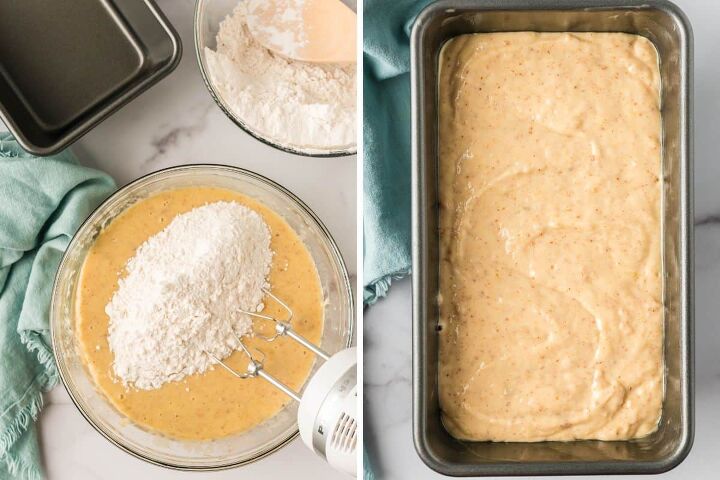 easy almond butter banana bread recipe
