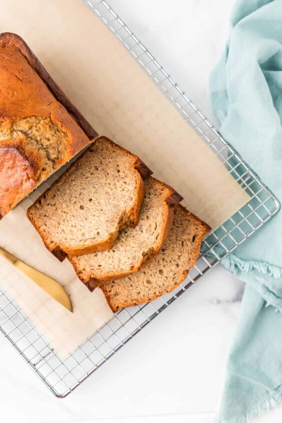 easy almond butter banana bread recipe