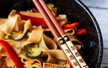 Vegetarian Thai Drunken Noodles