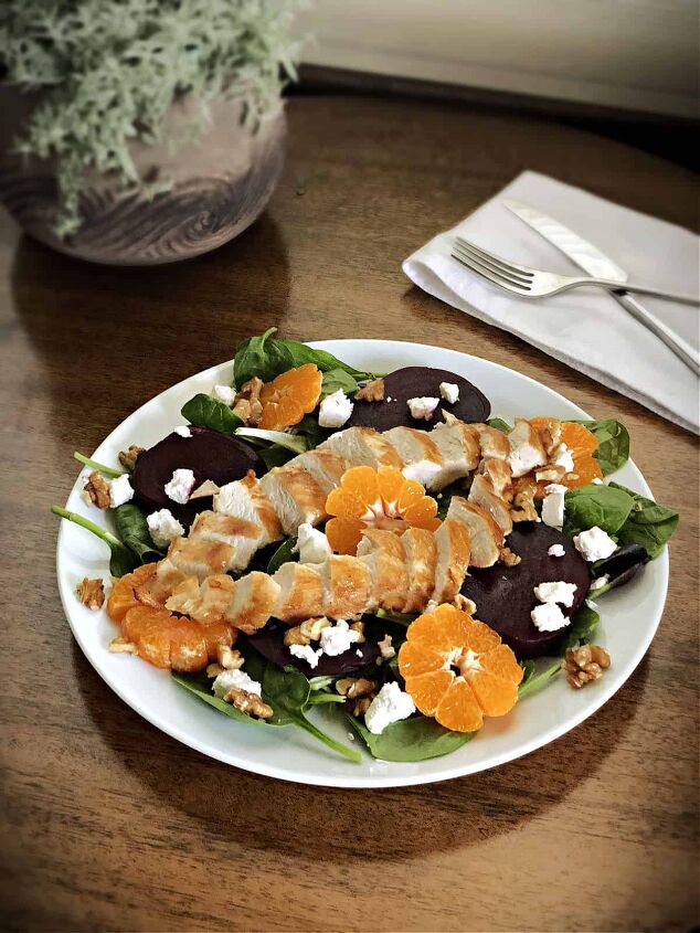 beet salad with goat cheese